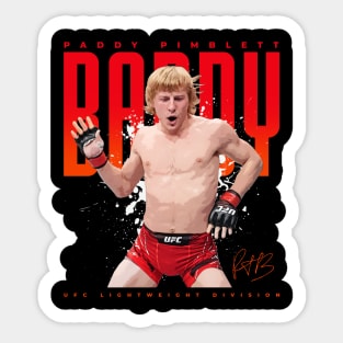 Paddy Pimblett Sticker